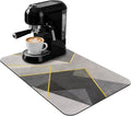 Coffee Mat Absorbent Hide Stain Rubber Backed Dish Drying Mat by Unknown
