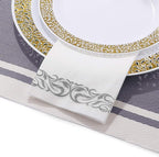 200 Disposable Hand Towels Soft and Absorbent Linen Feel Dinner Napkin Durable - Image 3