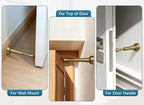 4PCS Spring Door Stoppers for Wall - Image 7