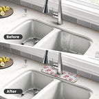 Pink Red Rose Roses Floral Flower Kitchen Sink Splash Guard Faucet Mat Super - Image 4