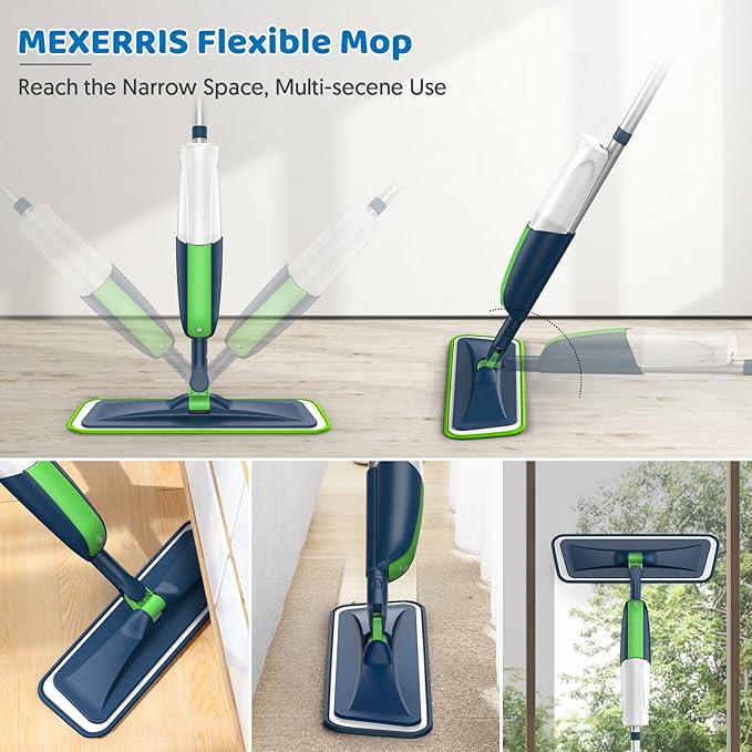 Spray Wet Mops for Hardwood Floor Cleaning: MEXERRIS Floor Mop - Image 6