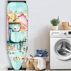 Nuxovilar Floral Sewing Machine Pattern Ironing Board Cover, 15×54 inch - Image 3