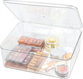 Clear Storage Container Drawer Organzier Dividers, Removable Divided Plastic by ZEXALOR
