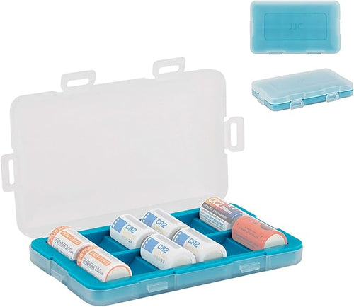 12 Slots CR2 Battery Case, CR2 Battery Holder CR15H270 Battery Storage by JJC