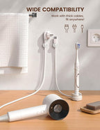 Lamicall 6Pack Clear Rotatable Cord Organizer - Image 5