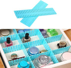 8pcs DIY Plastic Drawer Organizer Adjustable Drawer Dividers - Image 4