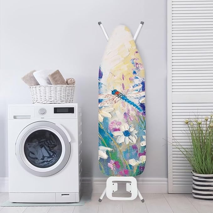 Dragonfly Dasiy Ironing Board Cover Heat Reflective Anti-dust, Soft Fabric Cover - Image 3