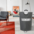 160L XX-Large Laundry Basket, Freestanding Tall Clothes Hamper, Collapsible - Image 7