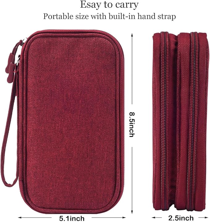 Electronic Organizer Travel Cable Accessories Bag, Case - Image 2