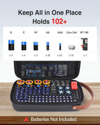 Luxtude Battery Organizer Storage Case - Image 3