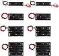 DIANN 8pcs AAA Battery Holder 2pcs AAA Battery Holder 1 Slot 2pcs 2 AAA Battery by DIANN