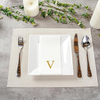 Luxenap 15.8 X 7.9 Inch Linen-Feel Guest Towels, 2000 Lettered Hand Towels - Image 4