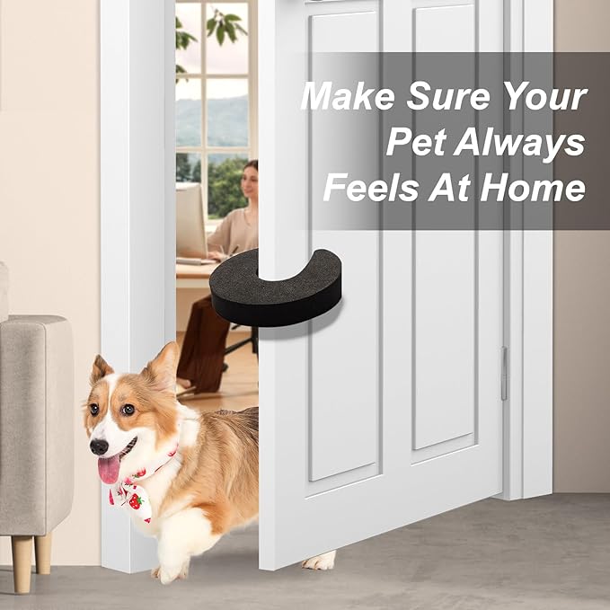 8 Pcs Multifunctional Door Slam Stopper and Door Pinch Guard, Stylish Finger - Image 6