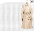 100 Pack Dry Cleaning Bags, 60x120 cm Clear Plastic Garment Bags by AYZTKUX