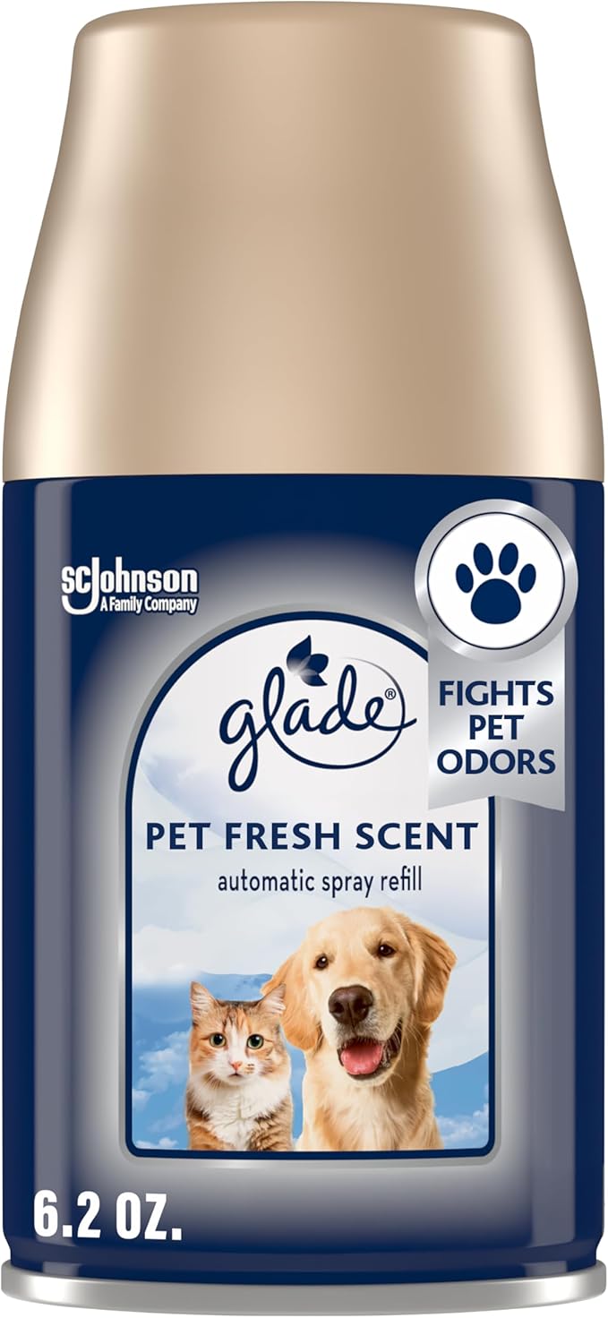 Glade Automatic Spray Refill, Pet Fresh Scent, Scented Air Freshener by Glade