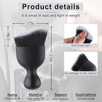 GaRhomxy Car Detailing Brushes, Car Interior Dust Sweeping Soft Brush, Soft - Image 2