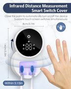 Upgraded UV Toothbrush Cleaner Holder Wall Mounted, Temracha Razor Electric - Image 2