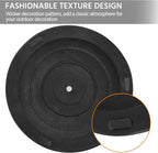 Yaheetech 22 lbs Outdoor Umbrella Base, 18" Round Resin Patio Umbrella Stand, Heavy Duty Market Umbrella Base Stand for Garden & Backyard, Rustic Silver - Image 9