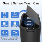 5 Gallon Bathroom Automatic Trash Can - Image 6