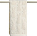Artoid Mode 1 Pc Beige 3D Rabbit Jacquard Easter Hand Towels by ArtoidMode