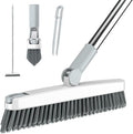 AIR U+ Grout Brush with Long Handle 180° Swivel Scrub Brush with Tweezers to by AIRU