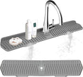 Kitchen Sink Splash Guard Gen2-30" x 6'' Silicone Sink Mat Splash Guard fit by EBIGIC