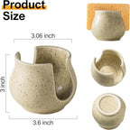 Ceramic Dish Sponge Holder, Sponge Caddy - Image 4