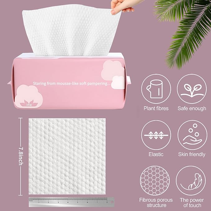 Disposable Face Towel Face Cloths - Image 2
