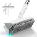 MOPALL Floor Scrub Brush with Long Handle 55", Dual-Sided Stiff Bristle Grout by MOPALL