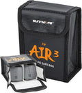 Lipo Battery Safe Bag for DJI Air 3s/Air 3, Explosion-Proof Nylon lithium by Sinyutia