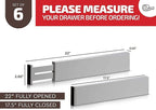 Adjustable Bamboo Drawer Divider Organizers - Image 2