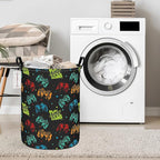 QUEENLALA Large Storage Basket, Laundry Hamper/Bathroom/Home Decor/Collapsible - Image 4