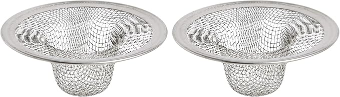 Danco 88820 2 in. Mesh Bathroom Lavatory Sink Strainer, Stainless Steel by DANCO