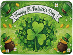 Happy St. Patrick's Day Dish Drying Mat 18 x 24 Inch by APORTT