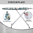 Extra Thick Ironing Board Cover and Pad, 15x54 Ironing Board Cover, Resist - Image 3
