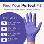 Medical Soft Max™ Nitrile Disposable Gloves, 100 Ct Latex-Free Powder-Free Food - Image 6