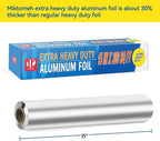 Super Thick Extra Heavy Duty Aluminum Foil 15" x 300 Sq Ft -for Grilling - Image 2