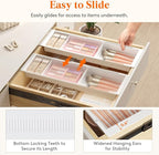 Lifewit Sliding Makeup Drawer Organizer, Fits 13-20" Deep Drawers, Extendable - Image 7