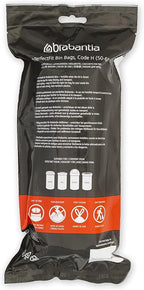 Brabantia PerfectFit Trash Bags Thick Plastic Trash Can Liners - Image 3