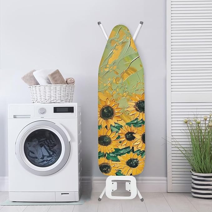Sunflower Oil Painting Ironing Board Cover and Pad - Image 3