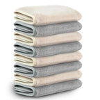 Nugilla Makeup Remover Cloths, 8 Packs Makeup Remover Towels Reusable Face Wash by Nugilla