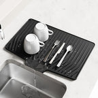 Dish Drying Mat, Silicone Dish Drying Mat by IYYI