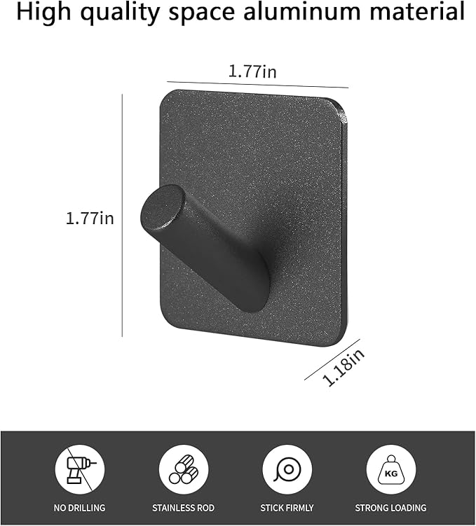 Paoli Heavy Duty Self Adhesive Hooks - Image 2