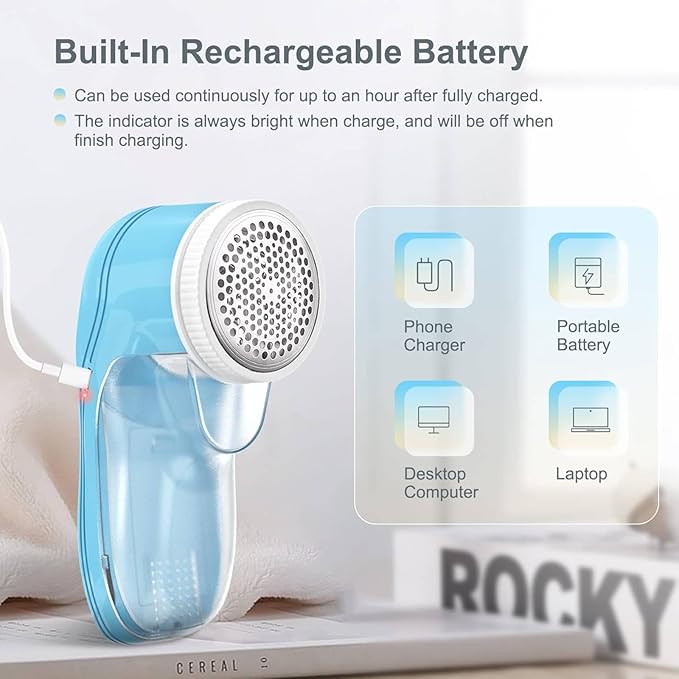 Fabric Shaver, Lint Remover for Clothes, Electric Lint Remover - Image 7