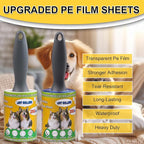 Lint Rollers 2 Pack for Pet Hair 500 Sheets Extra Sticky Pet Hair Remover for - Image 3