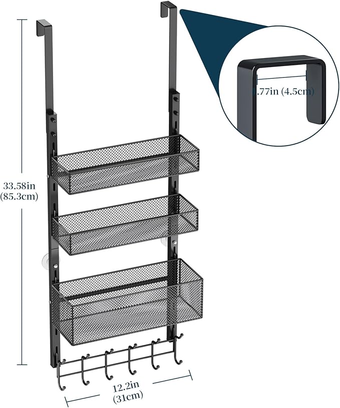Consumest Over The Door Hooks Organizer - Image 7