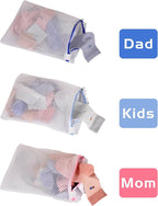 3-PACK Hanging Mesh Laundry Bags - Image 3