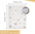 Maison d' Hermine Kitchen Towels Set of 3 100% Cotton 27.50" x 20" Reusable - Image 4