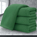 Green Hand Towels for Bathroom by VOOVAMOVAS