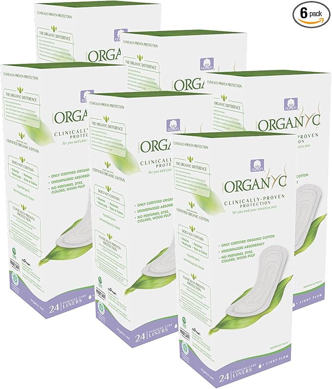 Organyc 100% Certified Organic Cotton Everyday Panty Liner by Organyc